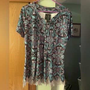 Reborn floral blouse